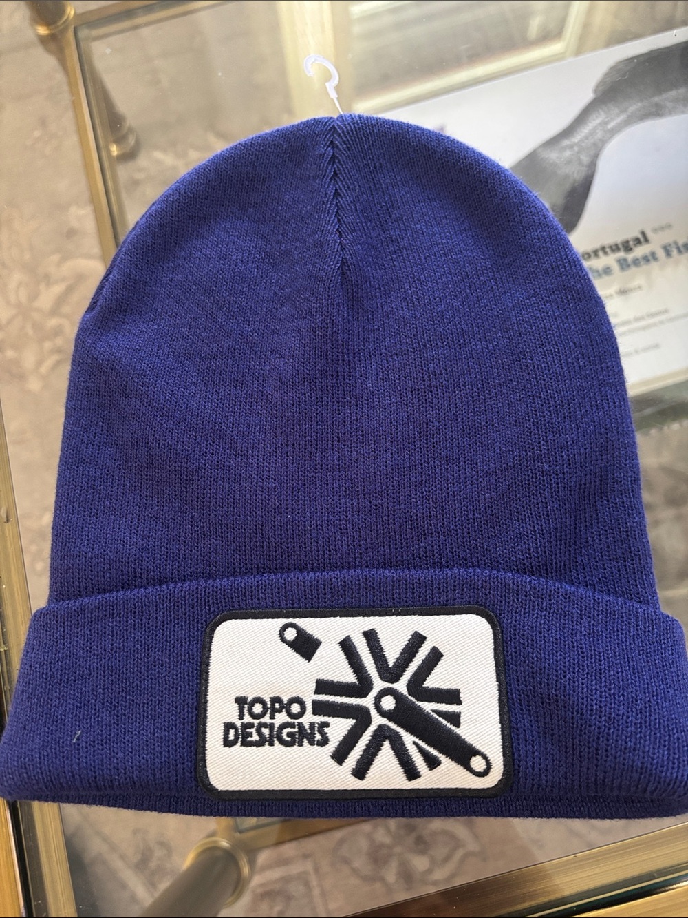 Topo Designs  Knit Beanie in Royal Purple